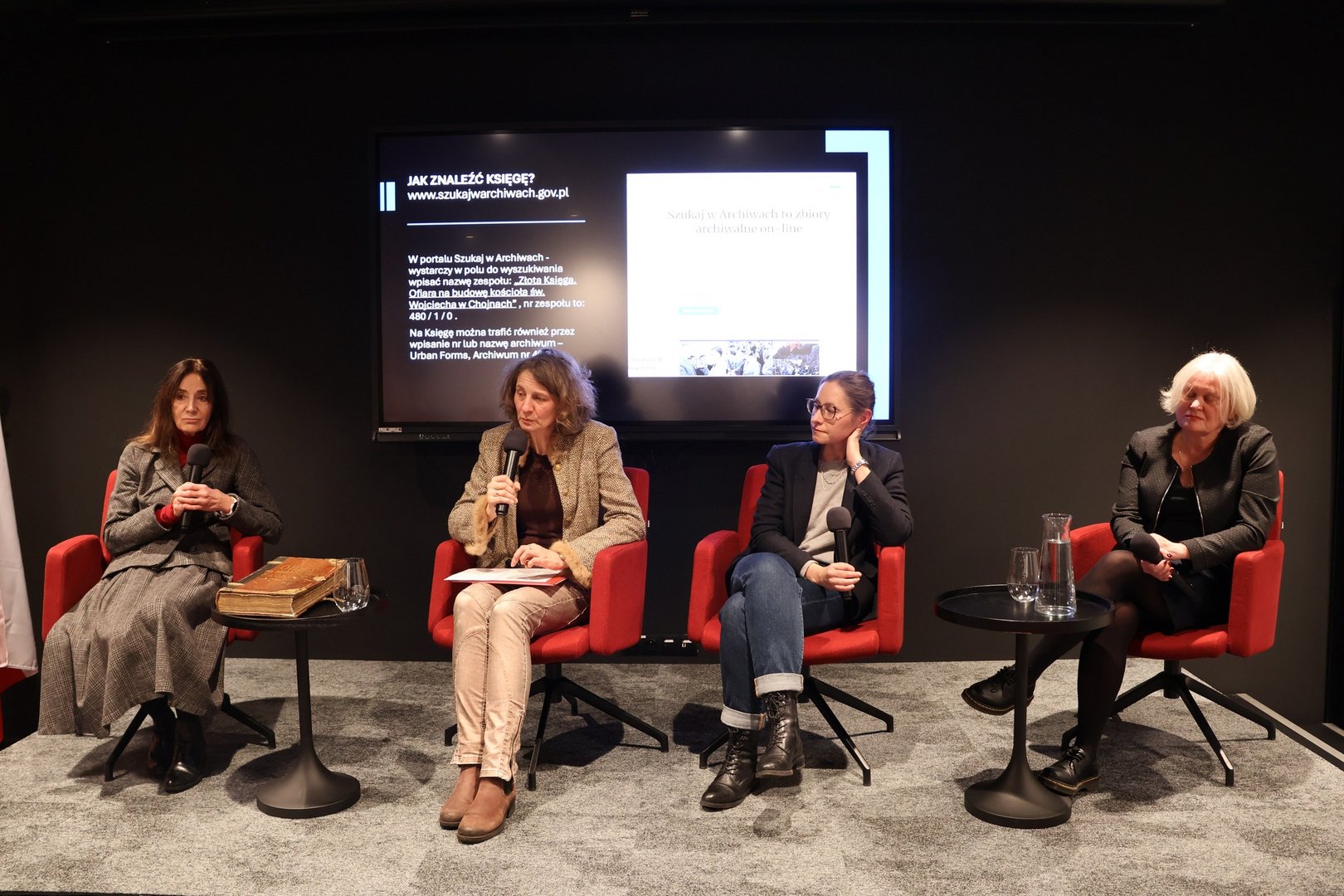 cztery uczestniczki projektu