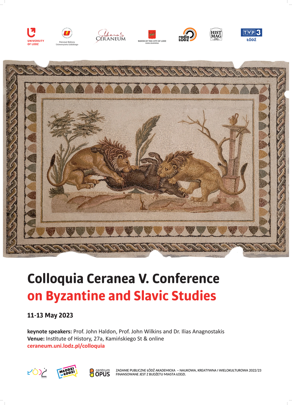 plakat konferencji Colloquia Ceranea