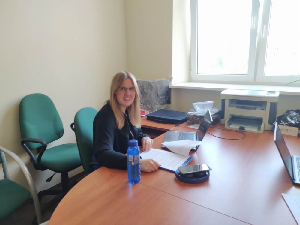 Karolina na konferencji