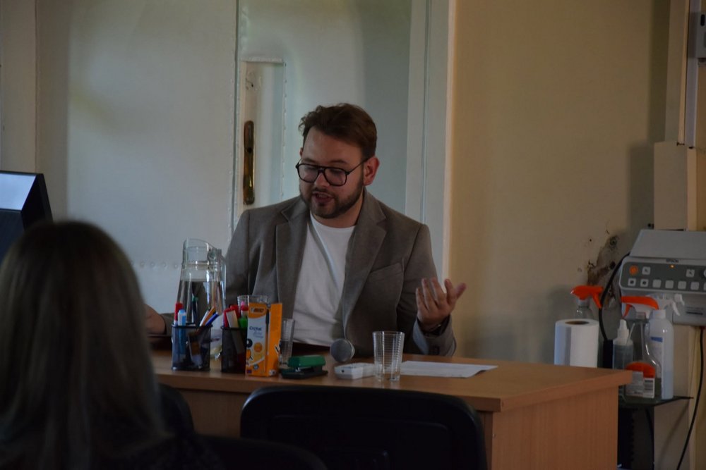 Kamil Ludwiczak na sympozjum PTS
