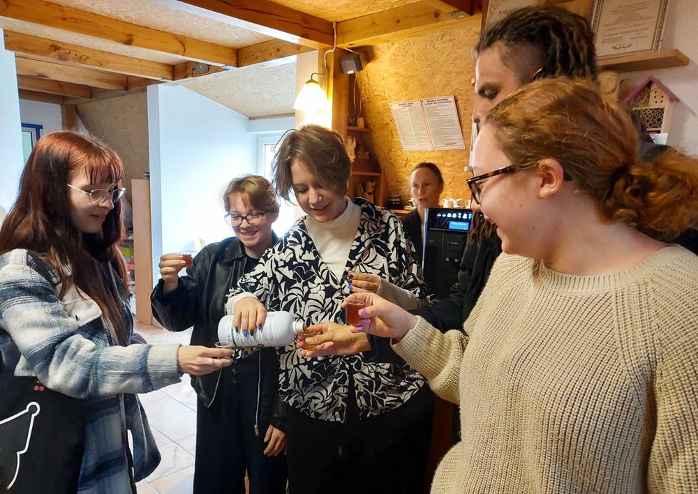 Spotkanie w wytwórni probiotyków