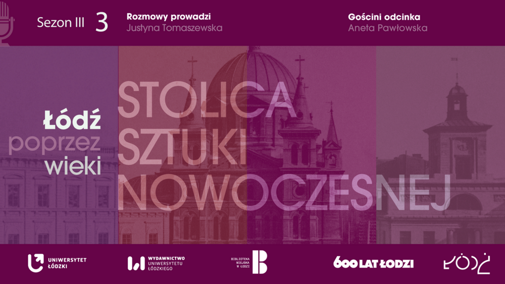 grafika z napisem Stolica sztuki nowoczesnej
