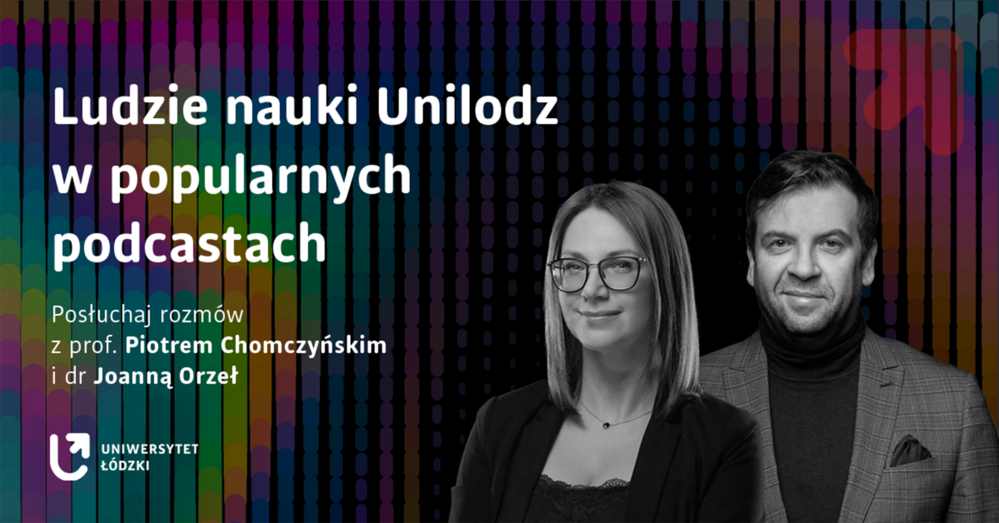 Portrait photos of Prof. Piotr Chomczyński and Dr Joanna Orzeł