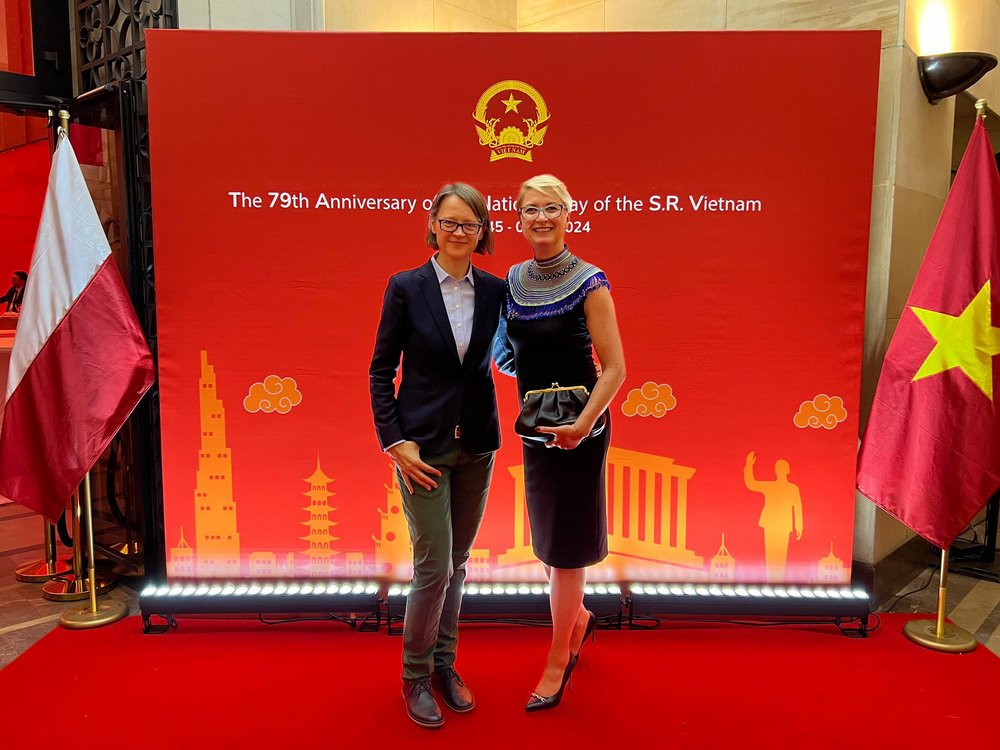 Prorektorka UŁ na uroczystości Dnia Niepodległości Wietnamu