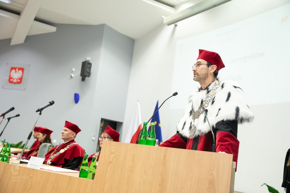 Kolegium rektorskie na uroczystościach z okazji Dnia Edukacji Narodowej