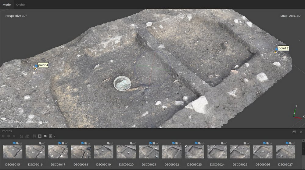 Dokumentacja 3D grobu 93