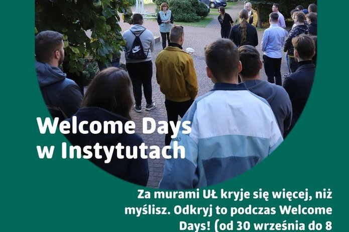 plakat welcome days