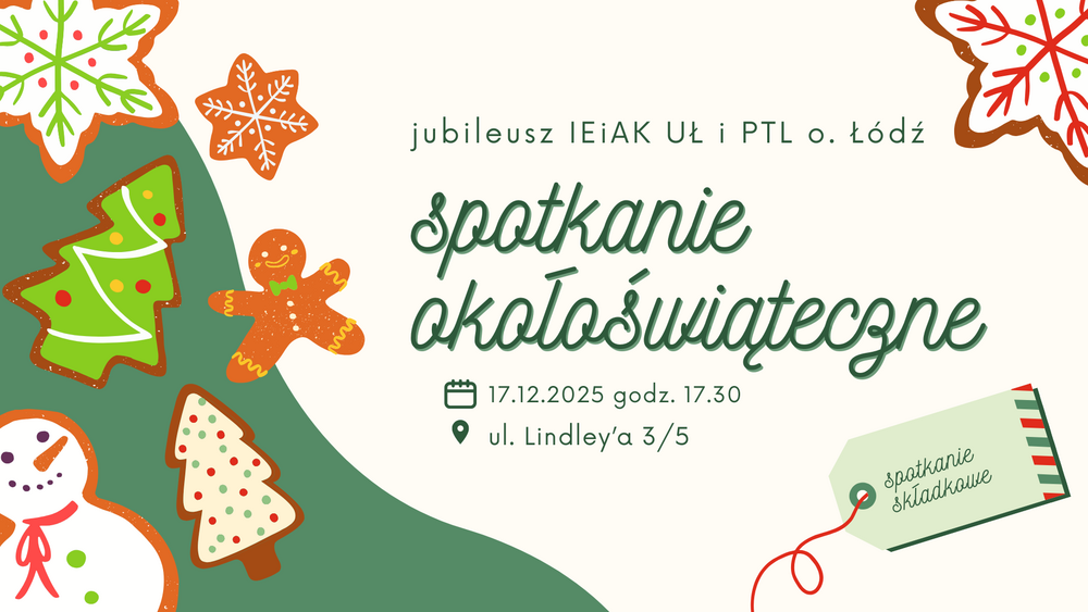 Zaproszenie na spotkanie świąteczne