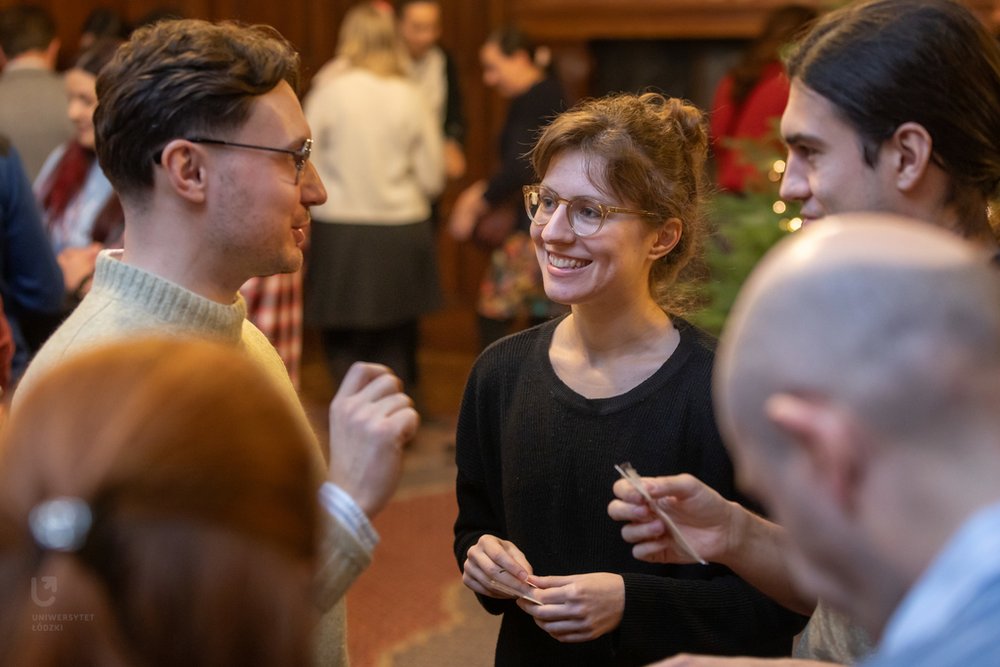 Świąteczne spotkanie z zagranicznymi naukowcami i doktorantami UŁ 