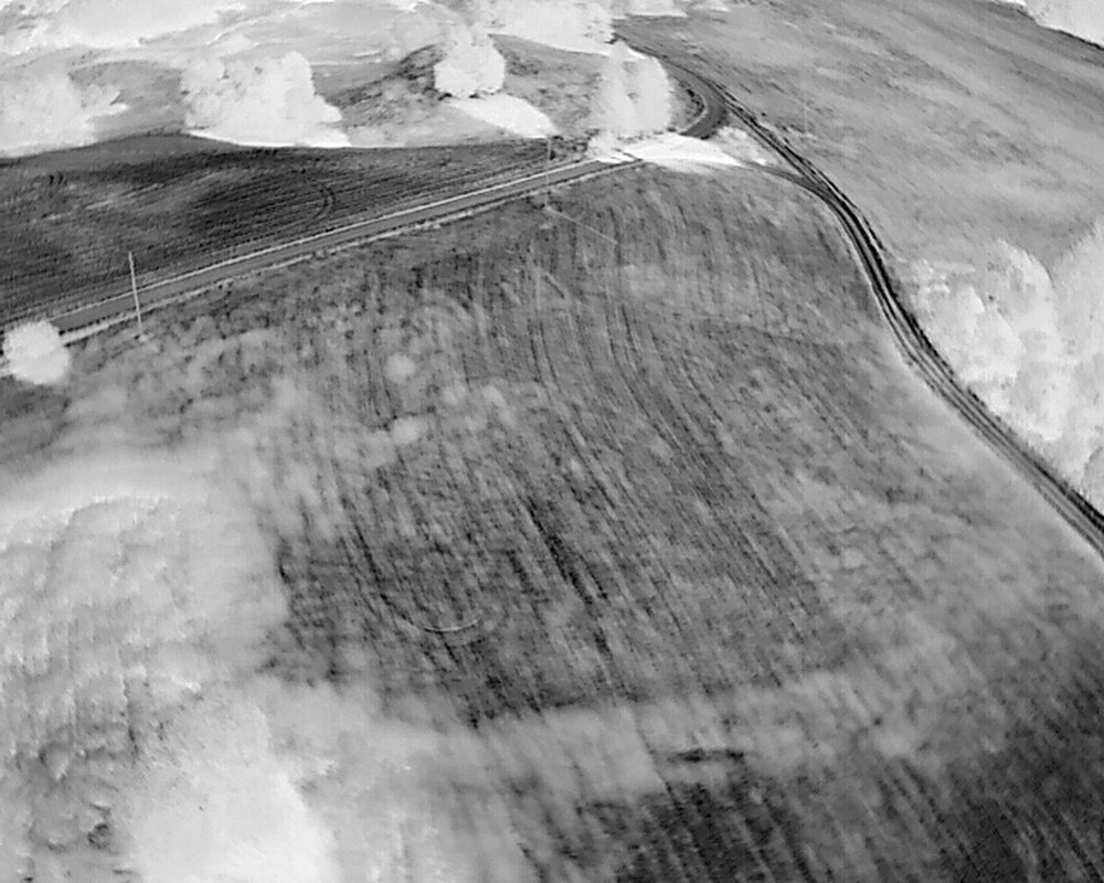 Ten sam obszar na zobrazowaniu termalnym