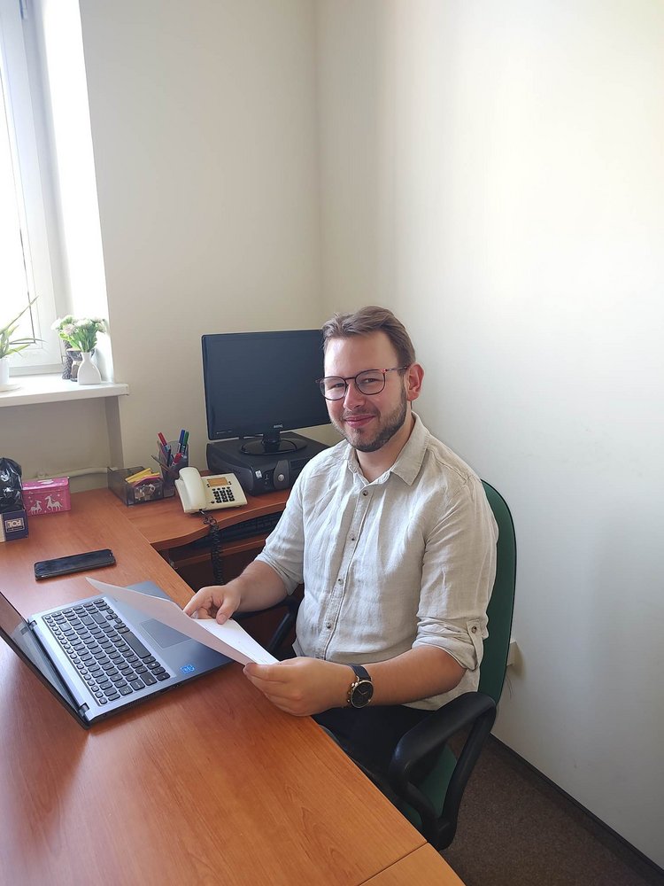 kamil na konferencji