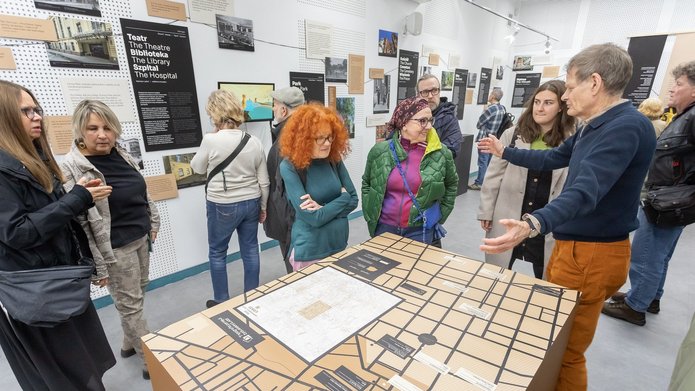Opening of the "Warstwy. Topografia pamięci" exhibition
