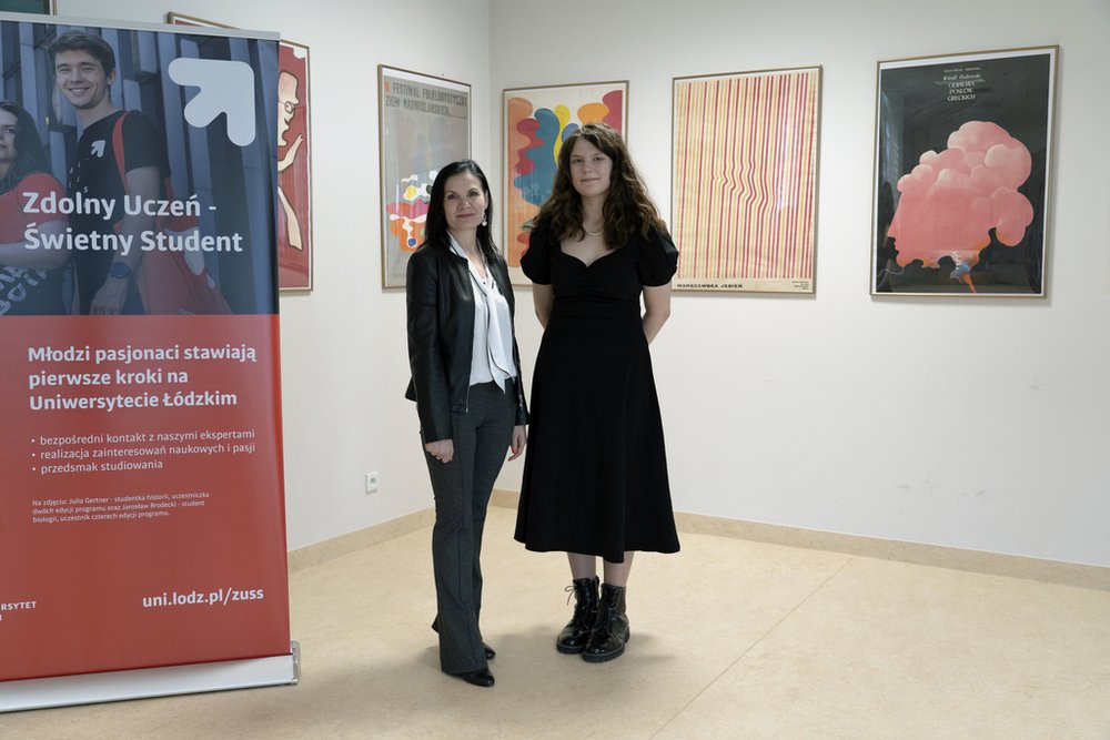 Uczestniczka z opiekunką