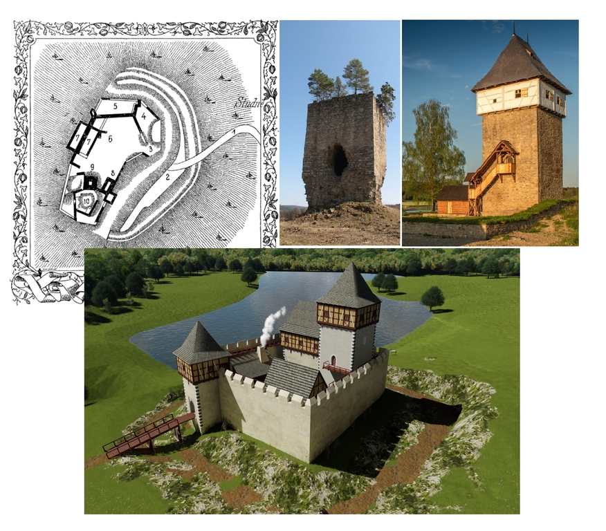 Małe zamki w Czechach